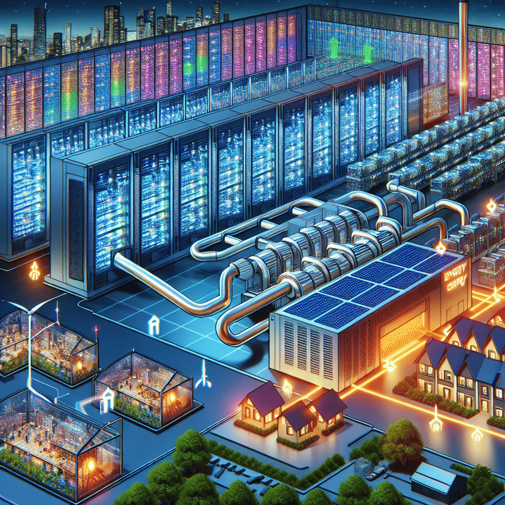 Transforming Waste Heat from Data Centers into Community Energy Solutions