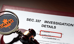 Trina Drops Sec. 337 Investigation Against Canadian Solar