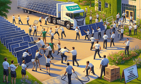 Trina Provides Solar Panels to Wisconsin Nonprofit for Decarbonization Efforts