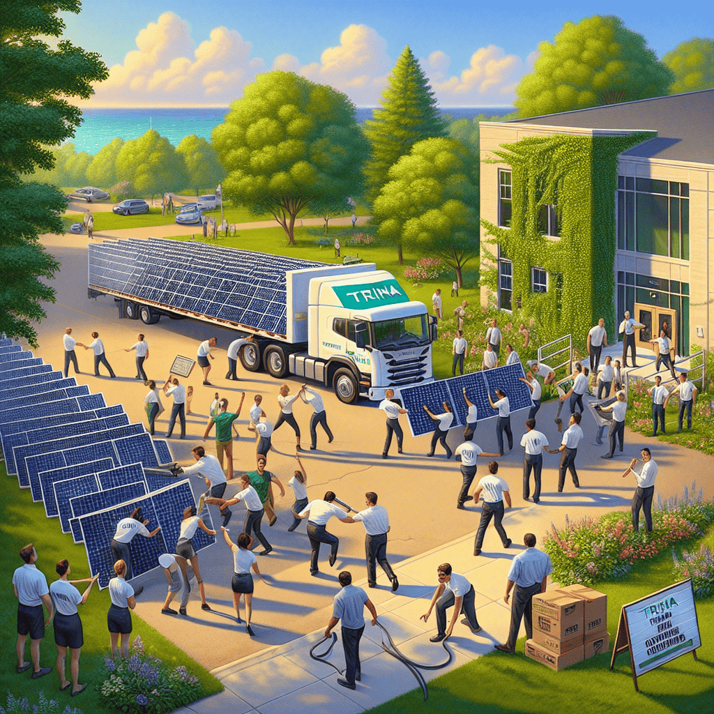 Trina Provides Solar Panels to Wisconsin Nonprofit for Decarbonization Efforts