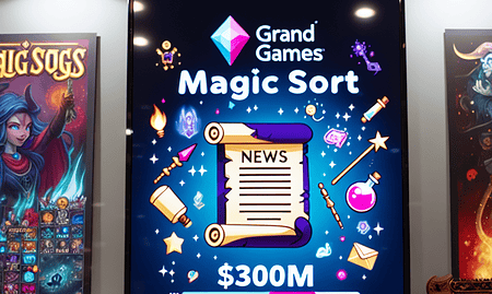 Turkish Startup Grand Games Secures $30M for Magic Sort Development