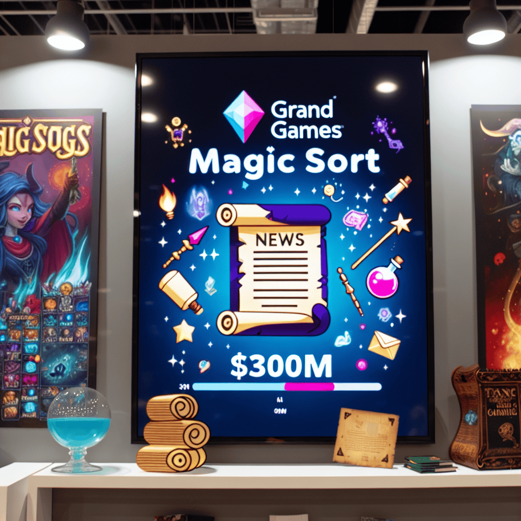 Turkish Startup Grand Games Secures $30M for Magic Sort Development