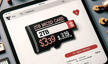 Unbeatable Deal: 2TB microSD Card at Lowest Price Ever with Negotiable Offers on Newegg