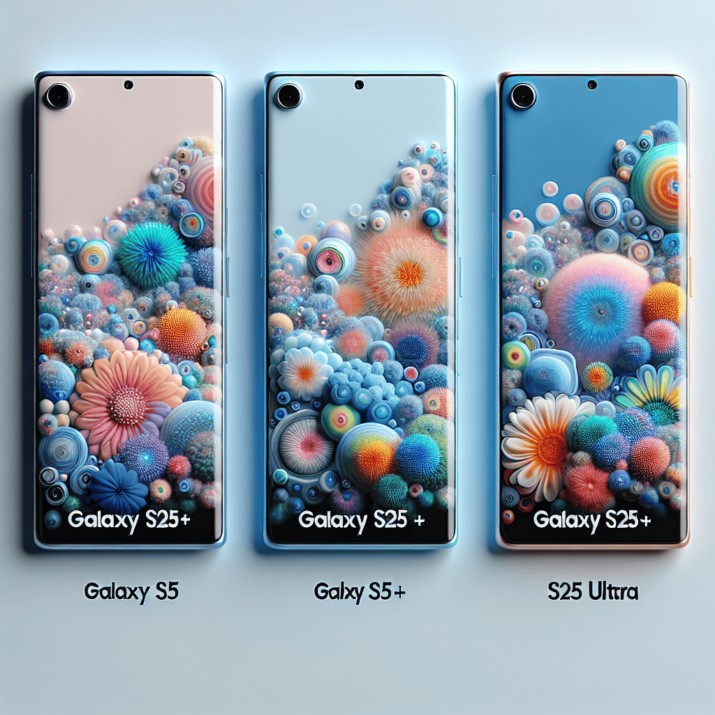 Unveiling the Official Colors of the Galaxy S25, S25+, and S25 Ultra