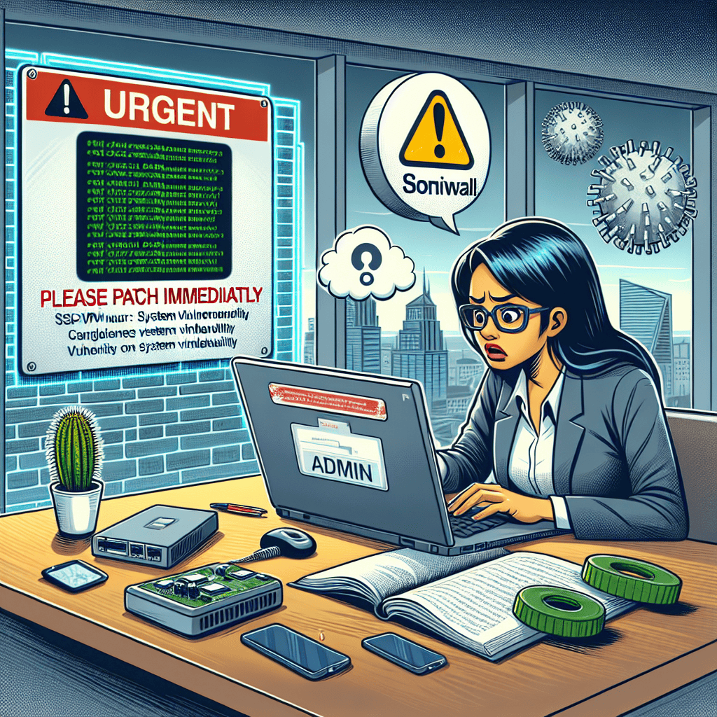 Urgent: SonicWall Urges Admins to Immediately Patch Critical SSLVPN Vulnerability