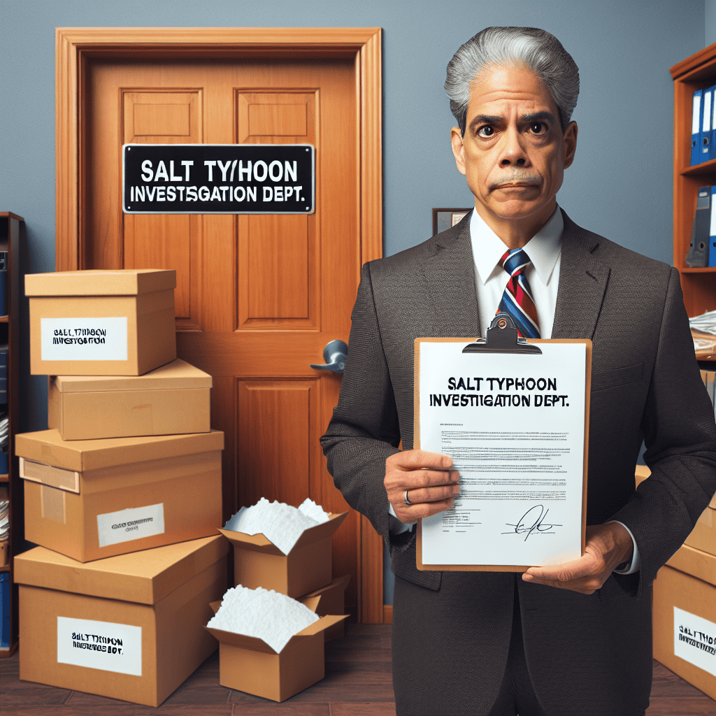 US Government Cuts Eliminate Salt Typhoon Investigative Body