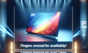 Viewsonic Unveils World's Tiniest 5K Monitor: Fingers Crossed for Availability!