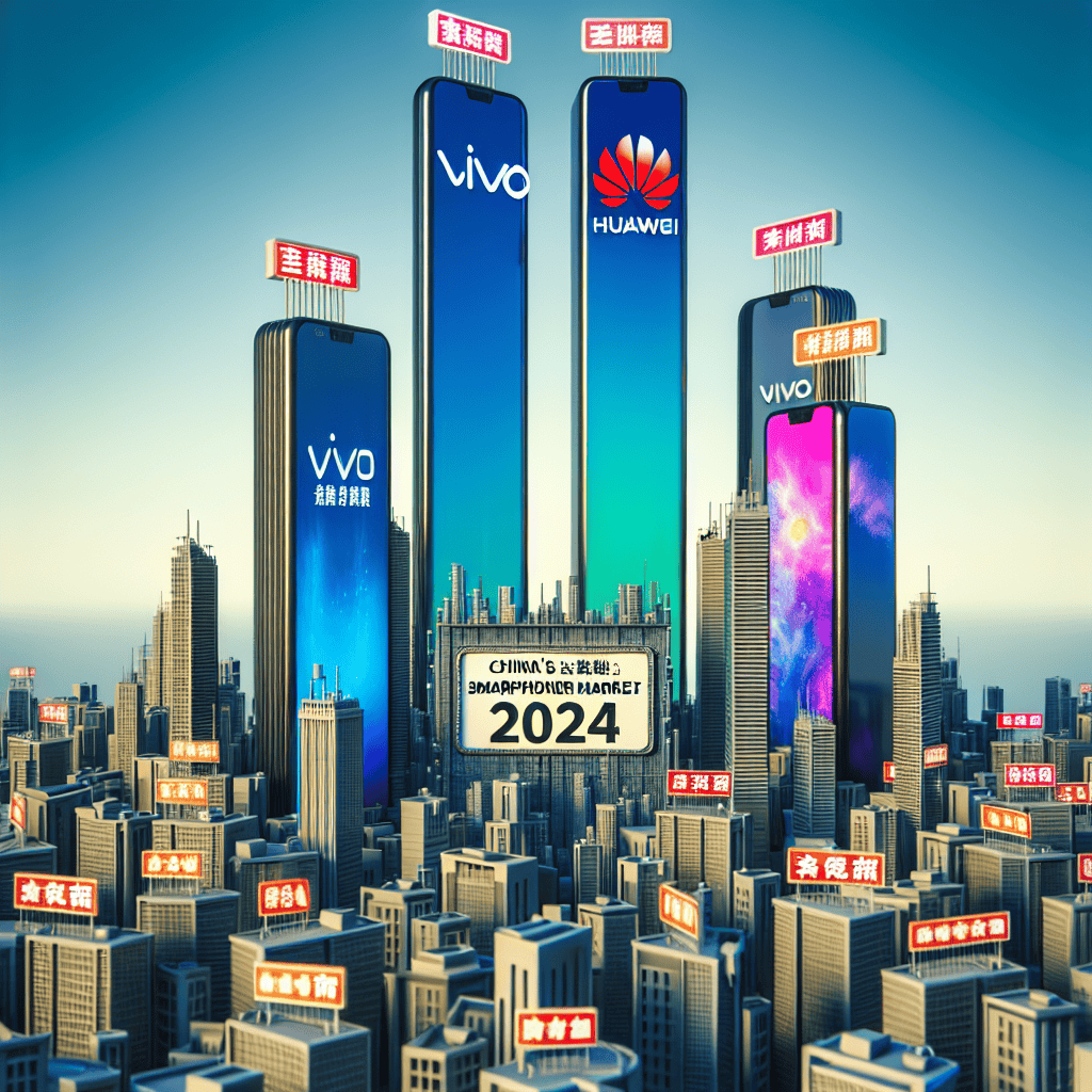 vivo and Huawei Surpass Apple in China's Smartphone Market Leadership for 2024, According to Canalys