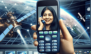Vodafone Achieves Milestone with First Satellite Video Call Using a Standard Phone