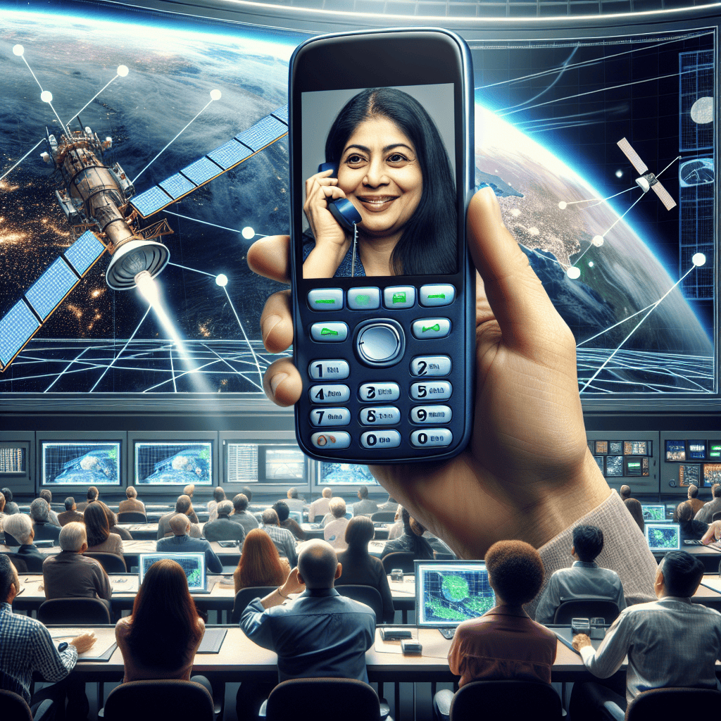 Vodafone Achieves Milestone with First Satellite Video Call Using a Standard Phone
