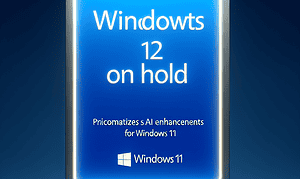 Windows 12 on Hold: Microsoft Prioritizes AI Enhancements for Windows 11