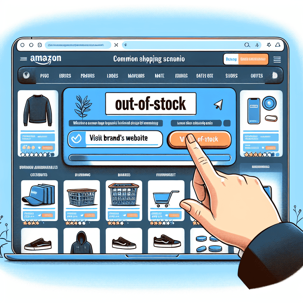 Amazon Directs Shoppers to Brand Websites for Out-of-Stock Items