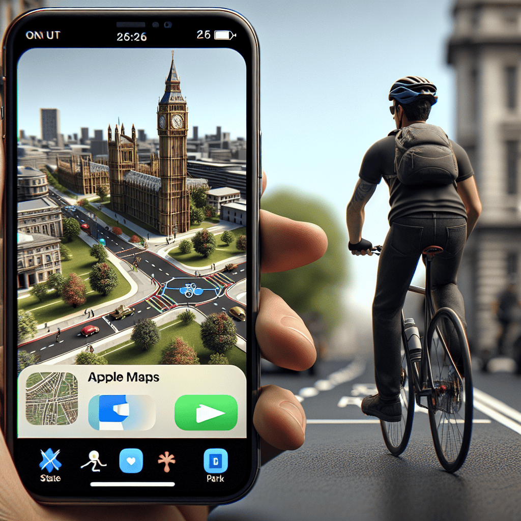Apple Maps Enhances Cycling Experience in the UK – Discover the Latest Features