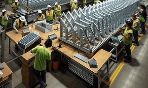 Arkansas Begins Production of Origami Solar Steel Panel Frames
