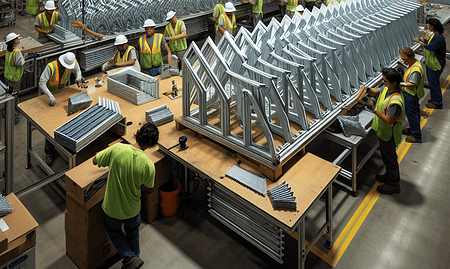 Arkansas Begins Production of Origami Solar Steel Panel Frames