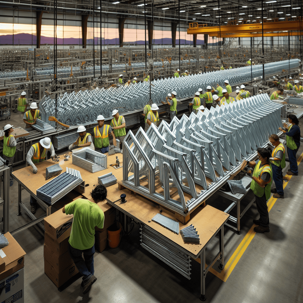 Arkansas Begins Production of Origami Solar Steel Panel Frames