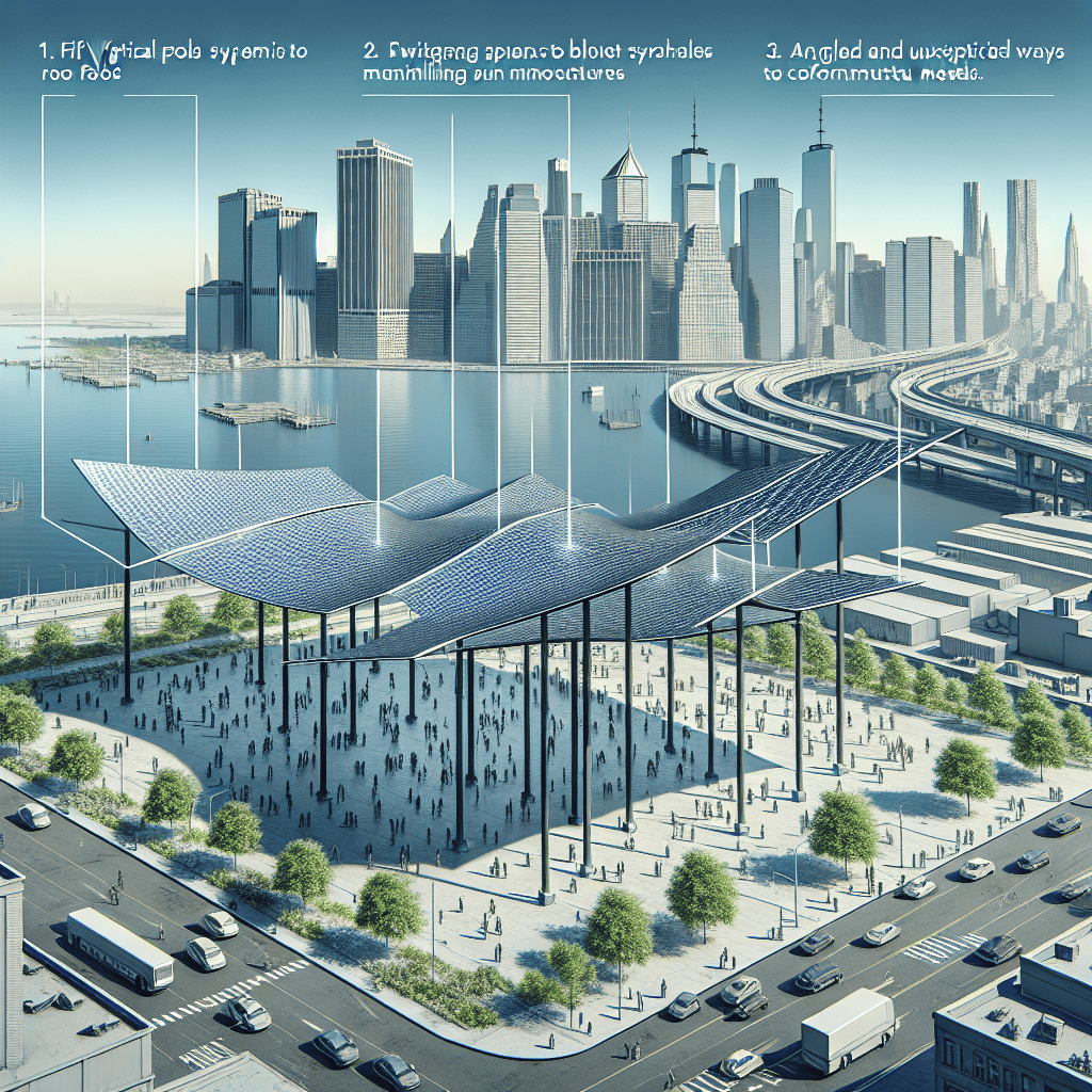 Brooklyn Solar Canopy Unveils Three Innovative Mounting System Designs