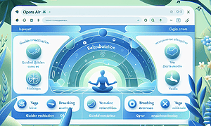 Discover Opera Air: The Browser That Promotes Relaxation Through Guided Meditation and Exercises