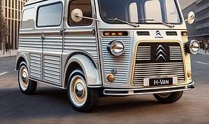Discovering My New Favorite EV: The Citroen Ami Styled as a 1950s H-Van
