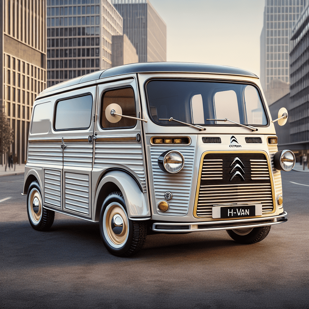 Discovering My New Favorite EV: The Citroen Ami Styled as a 1950s H-Van