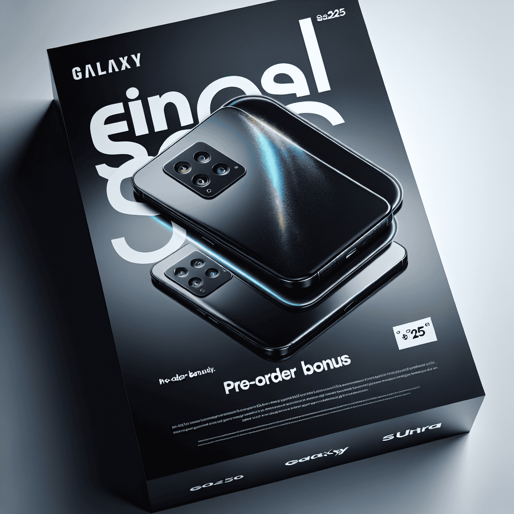 Final Opportunity to Grab the Galaxy S25 Ultra Pre-Order Bonus!