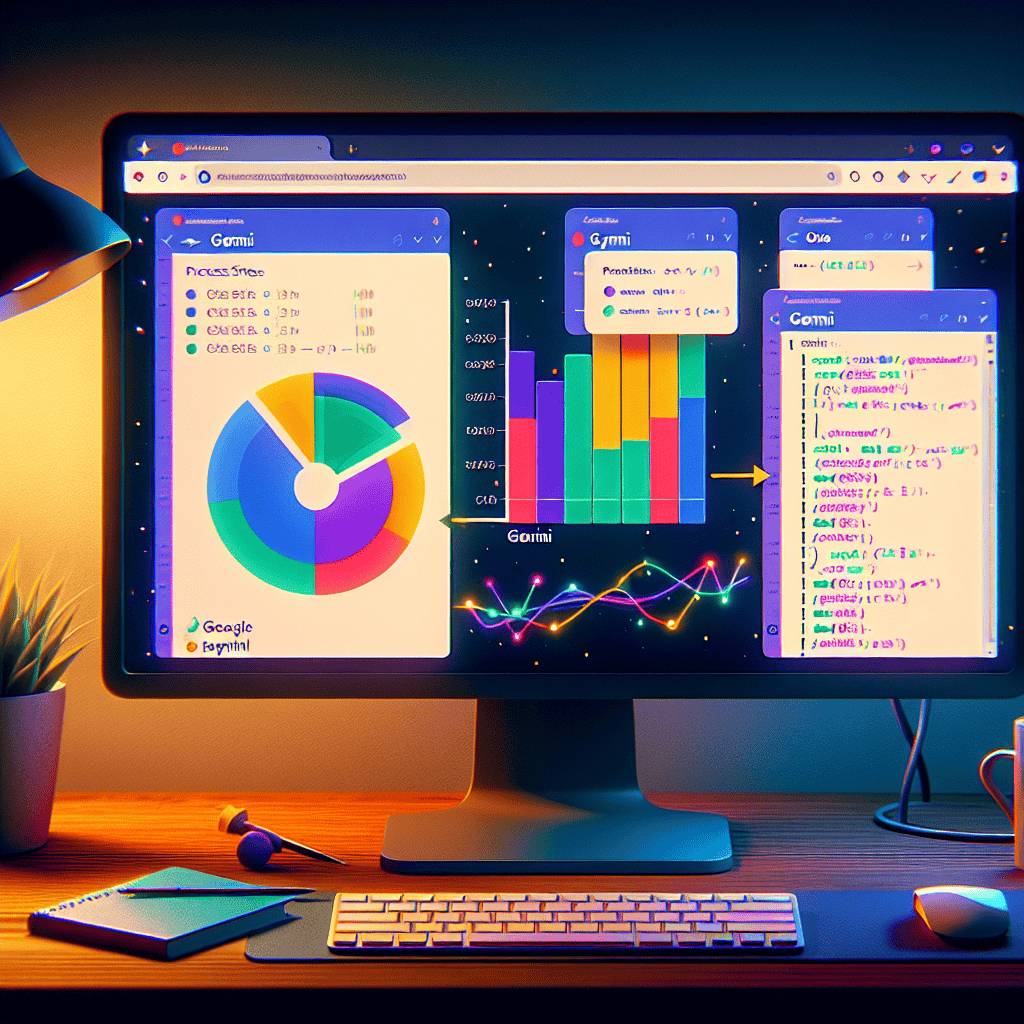 Gemini Empowers Users to Visualize Google Sheets Data with Python Code