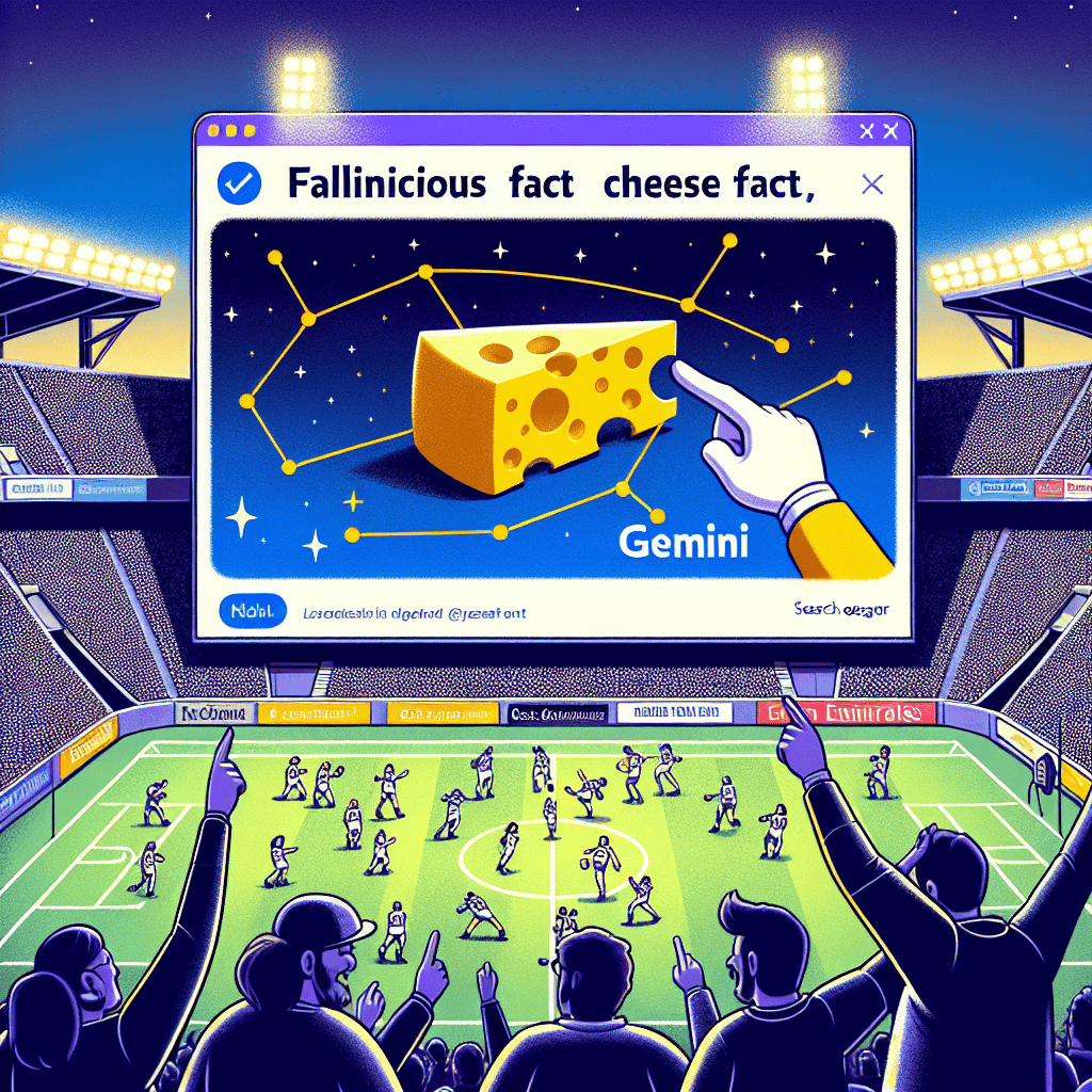 Google Missteps with Gemini Super Bowl Ad's Cheese Fact