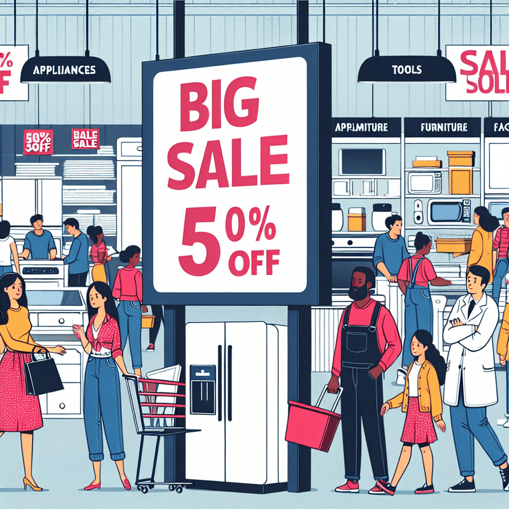 Home Depot's Presidents' Day Sale: Save Up to 50% on Appliances, Furniture, and Tools!