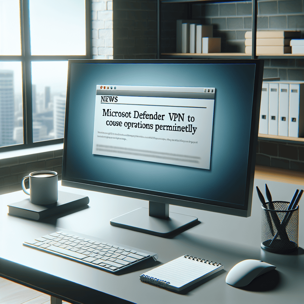 Microsoft Defender VPN to Cease Operations Permanently