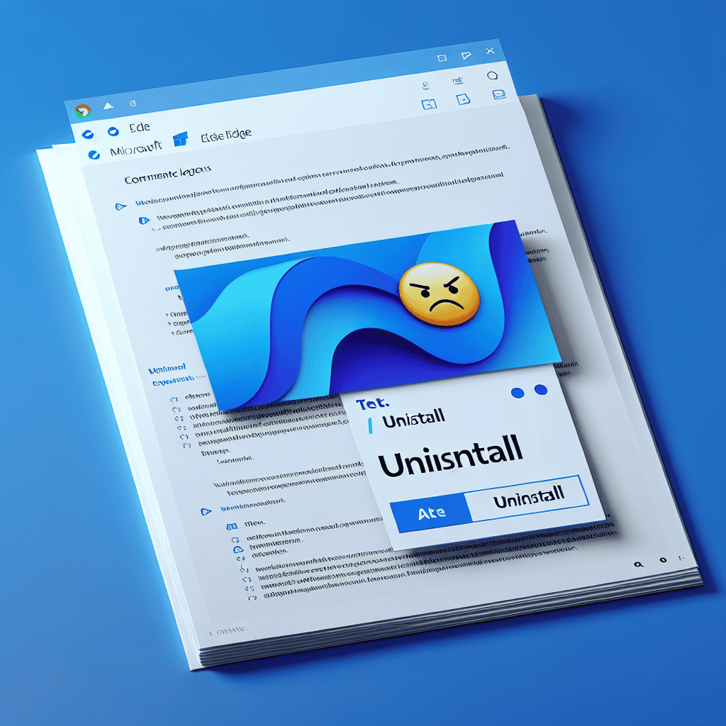 Microsoft Edge's New 'Uninstall' Document Makes It Clear: You're Stuck with It