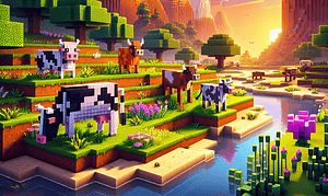 Minecraft Introduces New Cow Variants, Bush Types, and Desert Ambient Sounds in Latest Update