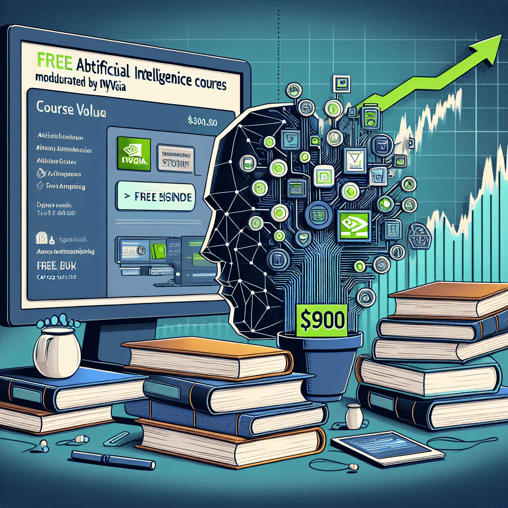 Nvidia Offers Free AI Courses Valued at $90, Unrelated to DeepSeek's Rise