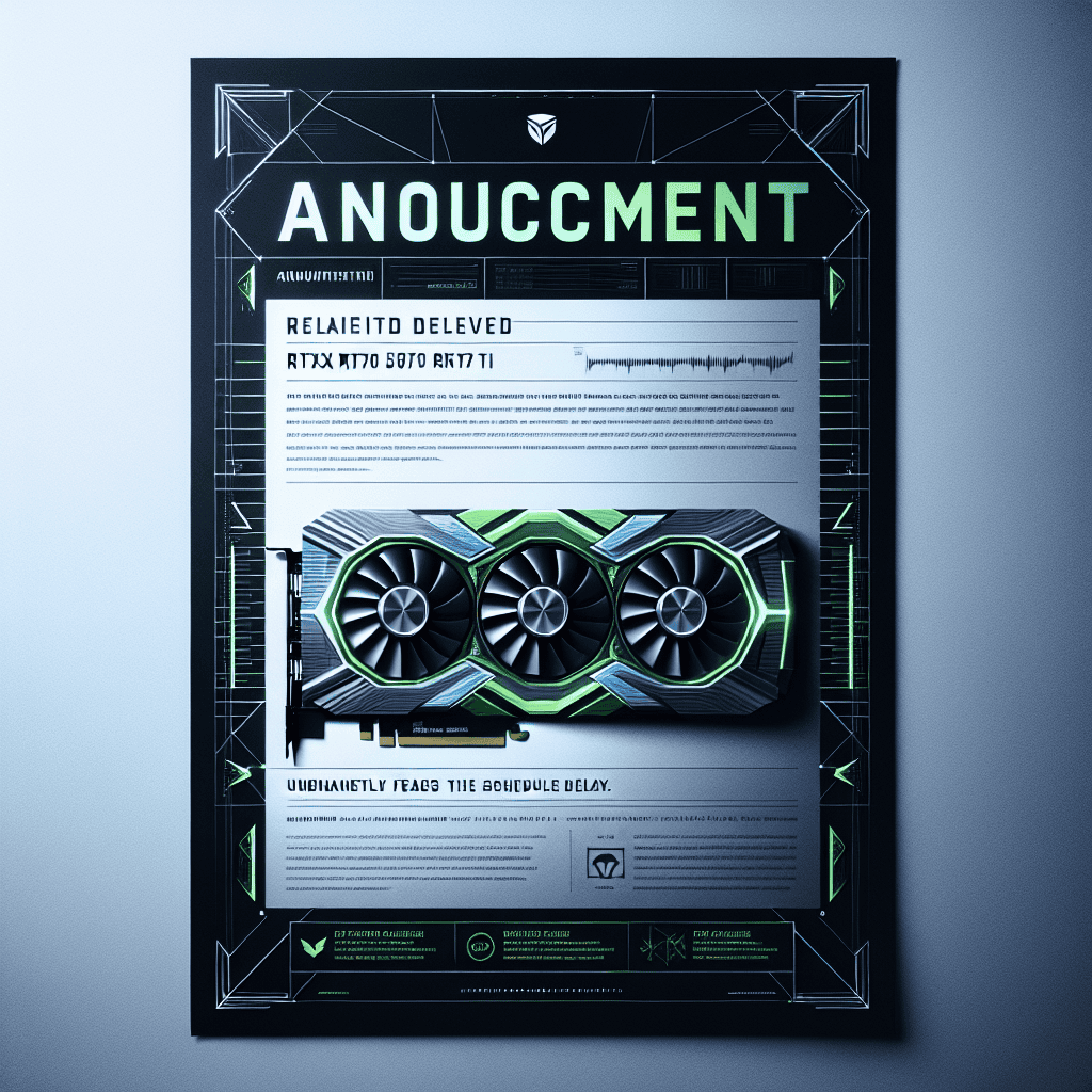 Nvidia Unveils RTX 5070 Ti Release Date While RTX 5070 Faces Delay