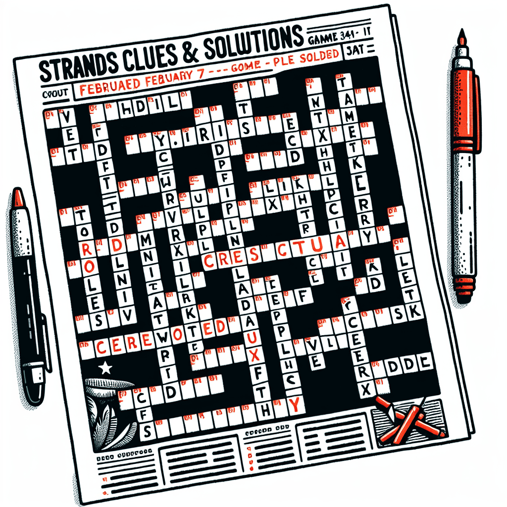 NYT Strands Clues and Solutions for February 7 (Game 341)