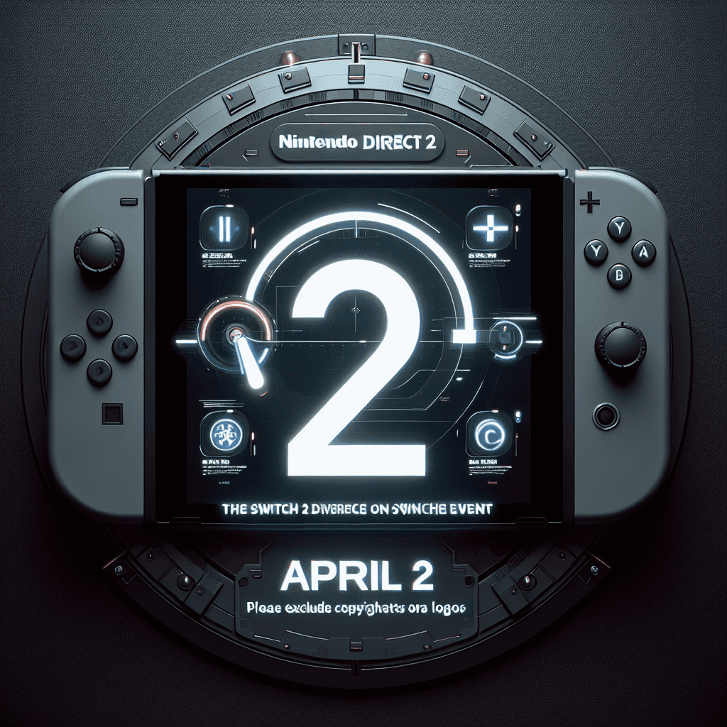 Official Times Announced for The Switch 2 Nintendo Direct on April 2