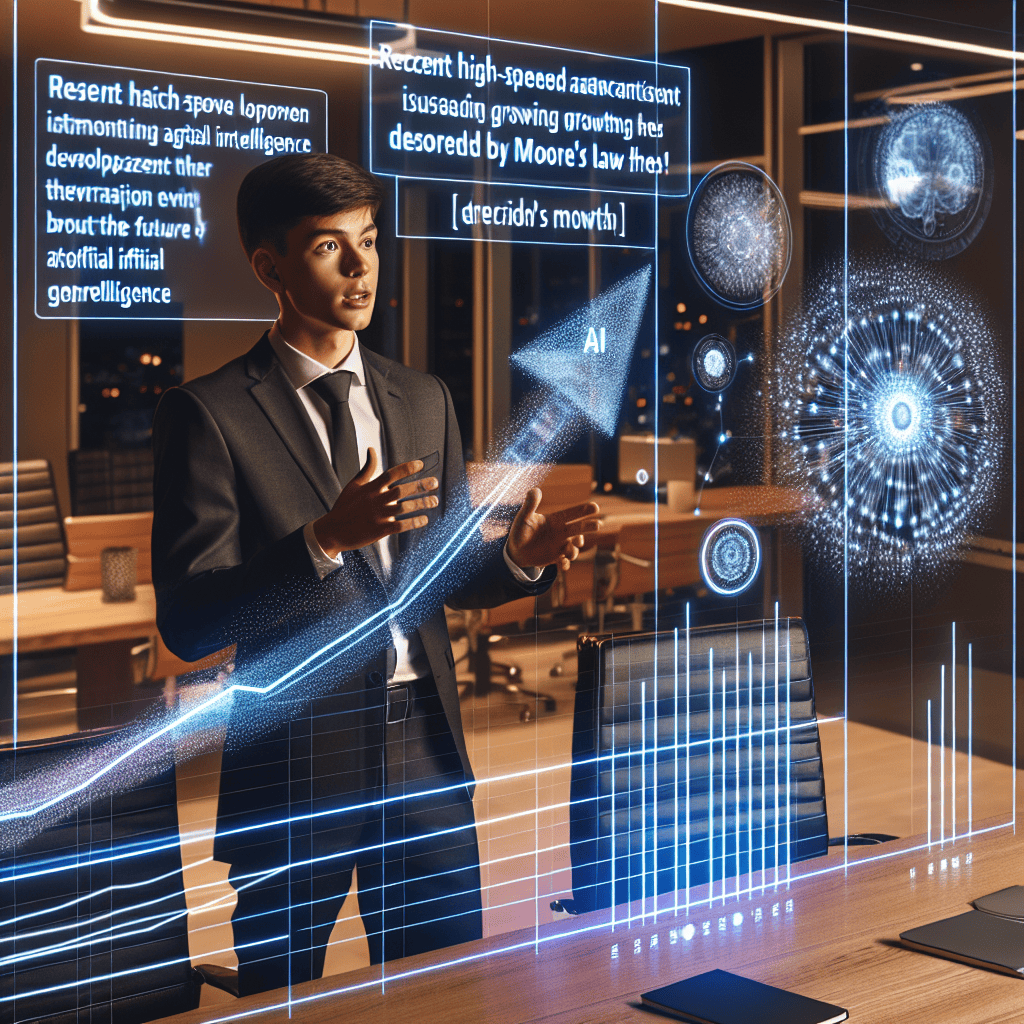Sam Altman Warns of Rapid AI Advancements Outpacing Moore's Law, Sparking Concerns About the Future of AGI