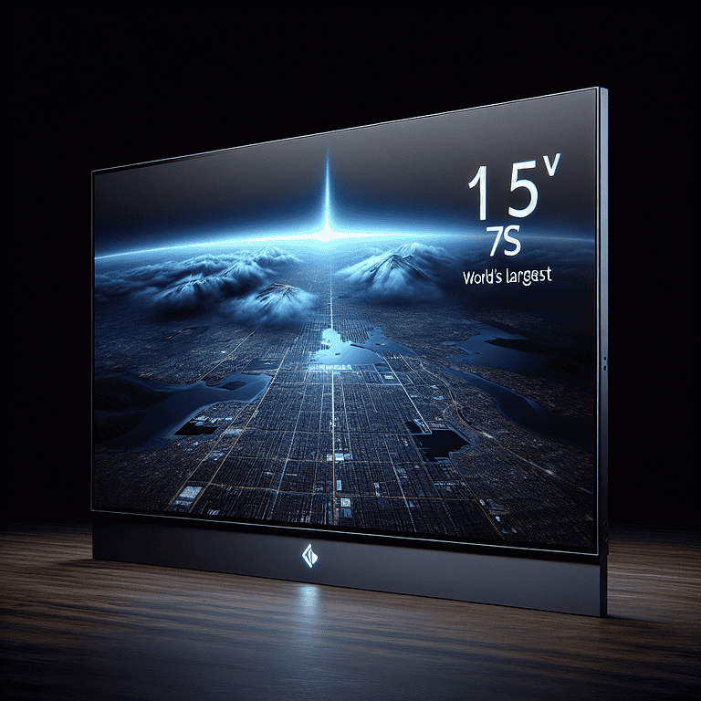 Samsung Unveils World's Largest 75-Inch ... | Brand