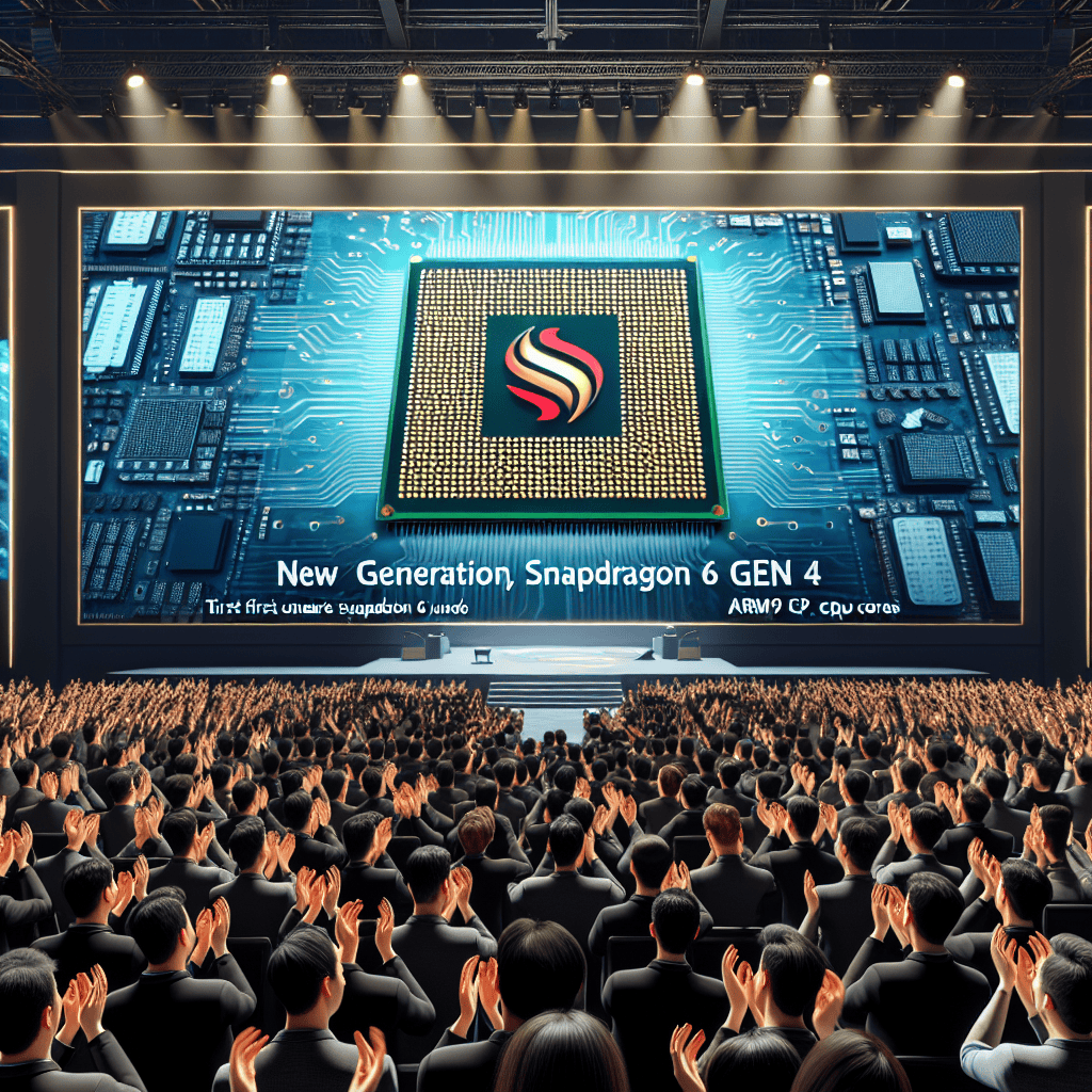 Snapdragon 6 Gen 4 Launch: First to Utilize TSMC's 4nm Node and ARMv9 CPU Cores