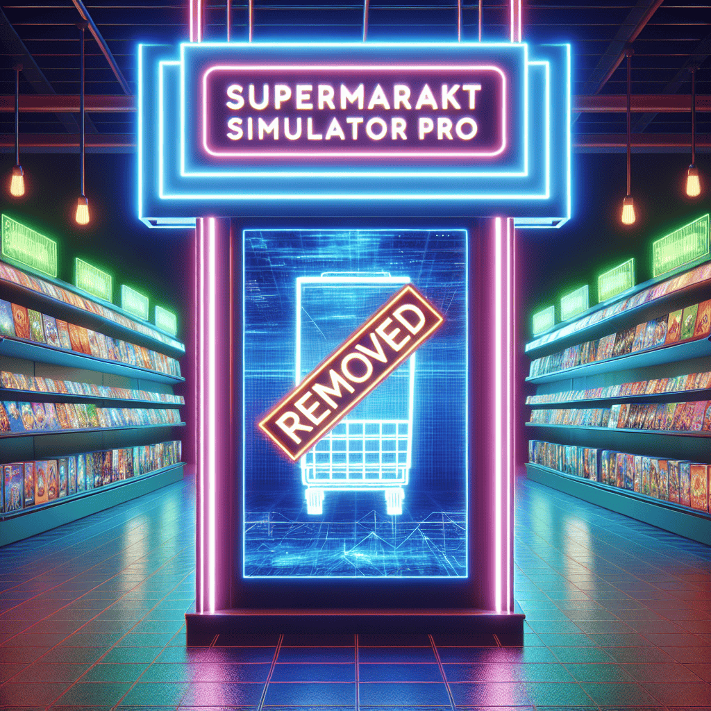 Supermarket Simulator Pro Removed from PS Store Amid Spam Game Cleanup