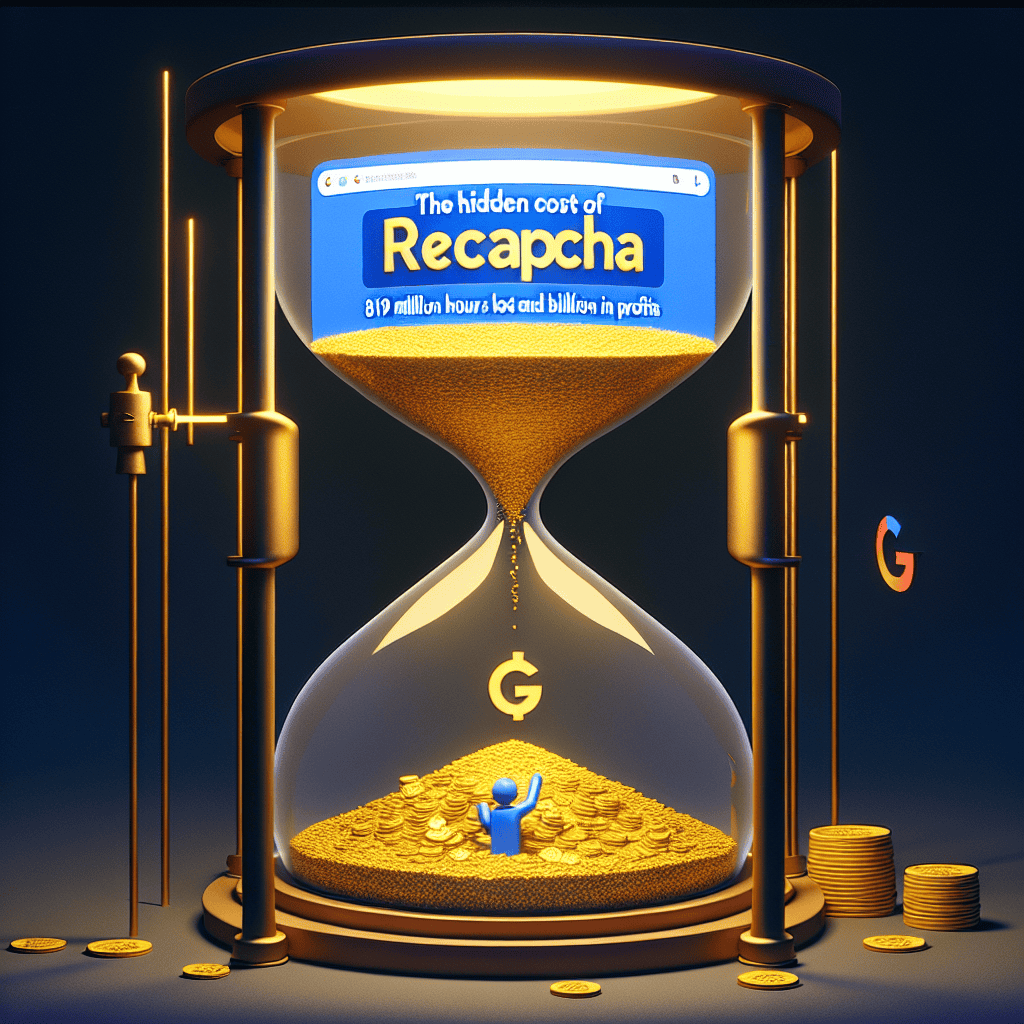 The Hidden Cost of reCAPTCHA: 819 Million Hours Lost and Billions in Google Profits