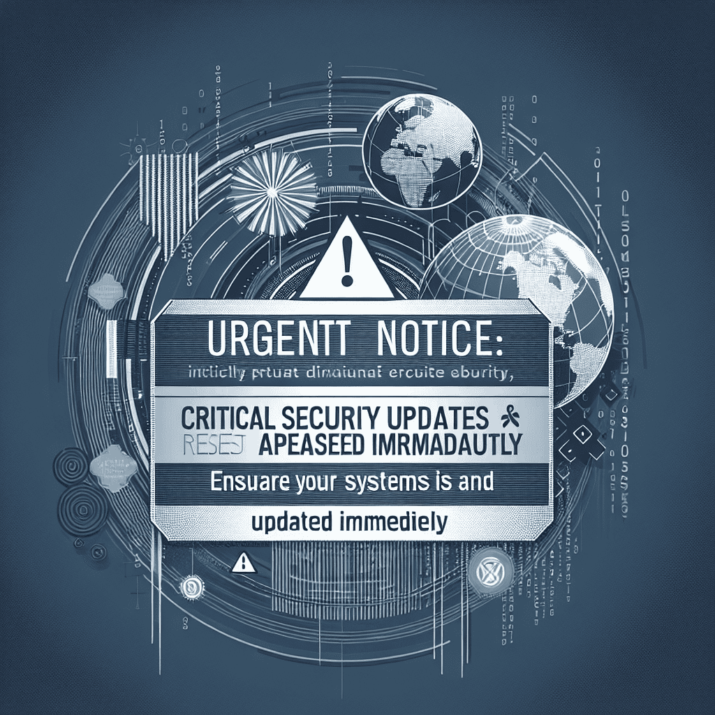 Urgent: Cisco Releases Critical Security Updates – Update Your Systems Now