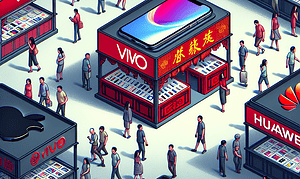 Vivo Leads Chinese Smartphone Market as Huawei Gains Ground and Apple Declines