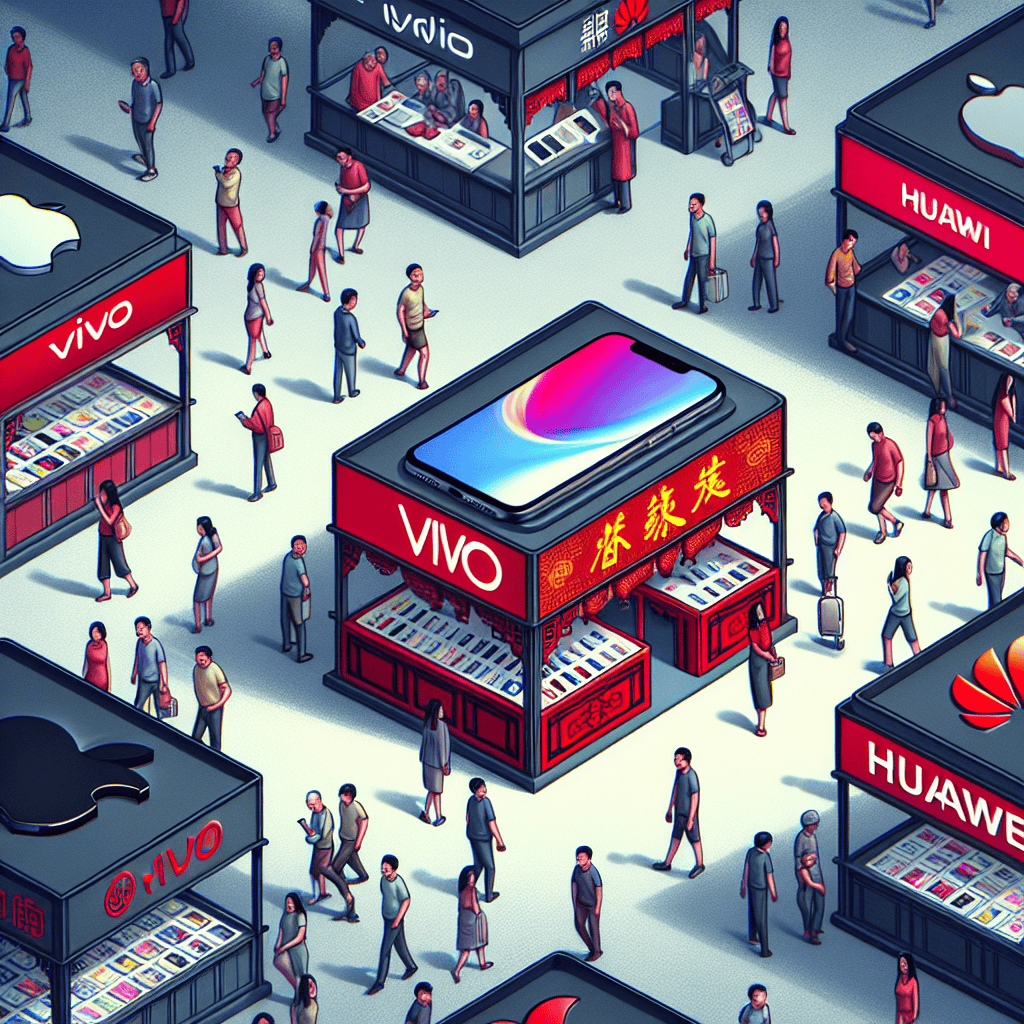 Vivo Leads Chinese Smartphone Market as Huawei Gains Ground and Apple Declines