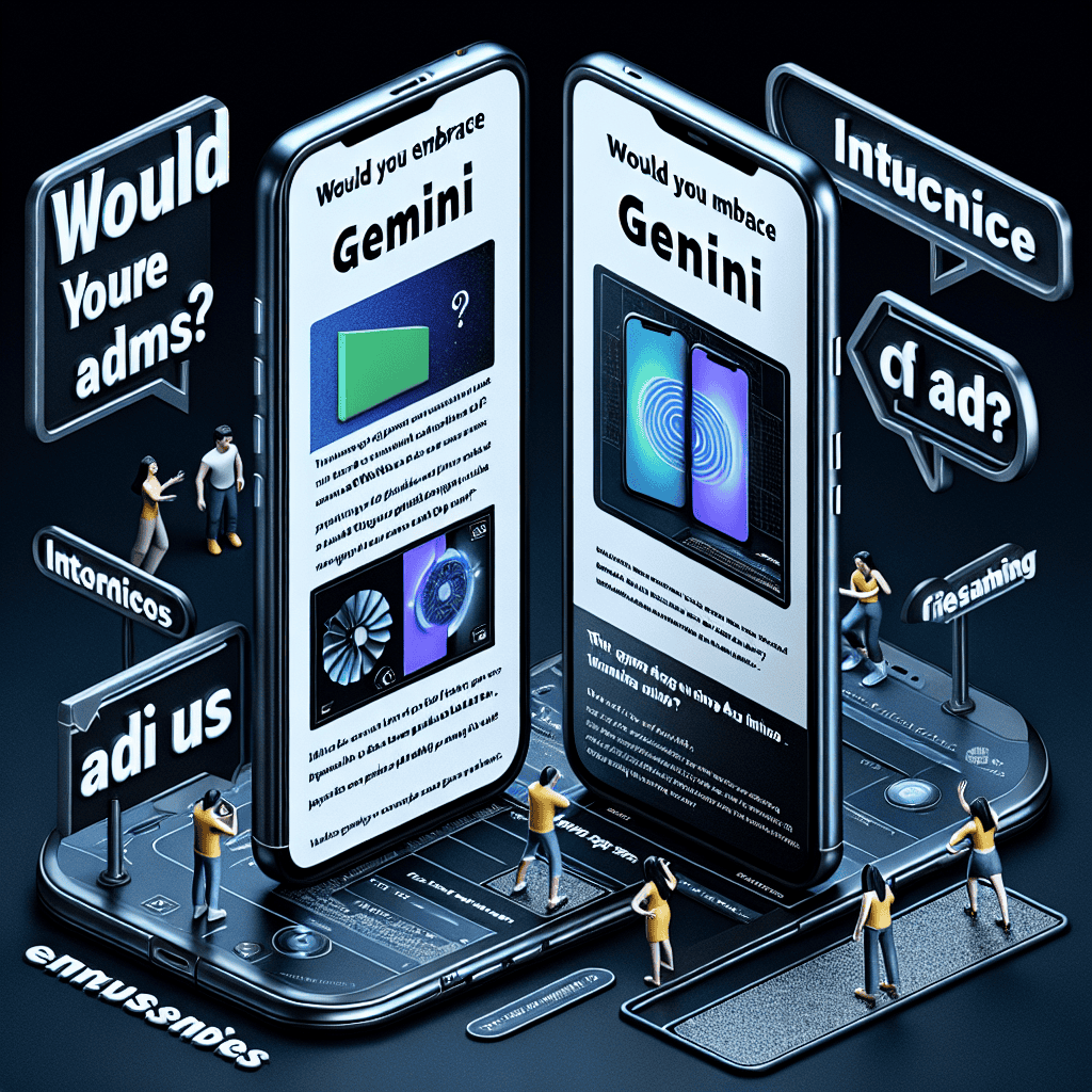 Would You Embrace Google Gemini Despite the Ads?
